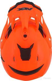 img 3 attached to AFX FX-41 Large Safety Orange Helmet