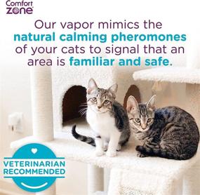 img 3 attached to 🐱 Multi-Cat Calming Diffuser Kit: Comfort Zone 1 Diffuser Plus 2 Refills (60-Day Supply) to Promote Peace in Your Home, Recommended by Veterinarians, Minimize Cat Fighting, Spraying, &amp; Other ProblematicBehaviors