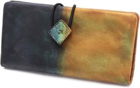 img 2 attached to Genuine Leather Vintage Handmade Organizer Women's Handbags & Wallets at Wallets