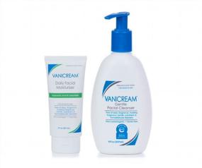 img 2 attached to Vanicream Facial Moisturizer 3 Oz & Gentle Cleanser With Pump 8 Oz
