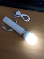 img 2 attached to Hand lamp SOLOVE X3s white review by Adam Wawrzyski ᠌