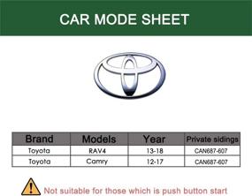 img 1 attached to 🔑 Original Remote Key Compatible Plug-in Remote Engine Starter for RAV5 2013-2018 & Camry 2012-2017