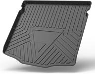 🚘 ford escape cargo liners - all-weather rear trunk tray cargo mats protector | custom fit, 3d tech waterproof, durable, odorless | flexible tpo accessories | compatible with escape 2020-2022 logo