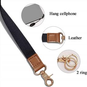 img 3 attached to Key Lanyards,Phone Lanyard,Neck Lanyards Strap Key Chain For Phone Case Men Women