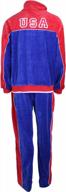 usa tracksuit sweatsedo logo