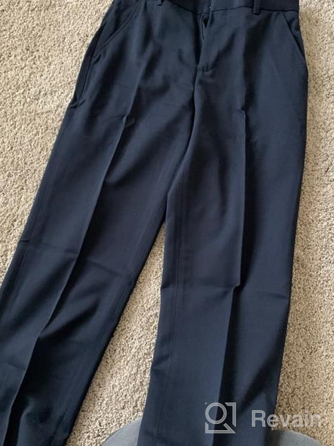 img 1 attached to Tommy Hilfiger Boys' Dress Midnight Pants: Stylish & Quality Boys' Clothing review by Rodrigo Harrison