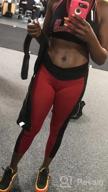 img 1 attached to Get College-Ready With High-Waist Sports Leggings: Shop Our Collegiate Houndstooth Collection For Gym And Yoga Sessions review by Sadie Holbrook