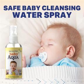 img 3 attached to 👶 Revolutionize Baby Cleaning with BABY AQUA babyAQUA Baby Products Wash Spray: No Rinse Solution to Hygienically Clean Pacifiers, Toys, and Surfaces - Advanced Patented Ionized Water Cleanser - Deodorizes and Purifies - 3.4oz/100ml, Pack of 6