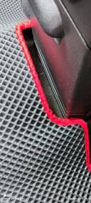 img 6 attached to Vehicular mats in salon EVA Allmone for Ford Explorer III (U152) (2001 - 2005) +3 row, black with red edge, 4pcs. / Ford Explorer