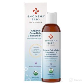 img 4 attached to 🌿 Shoosha Organic Calendula Oil French Lavender: Gentle Moisturizer for Babies, Hypoallergenic & Gluten-Free