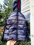 img 1 attached to Warm Winter Coat with Hood for Boys - Thicken Puffer Jacket, Waterproof Parka, Lightweight Outdoor Jacket by Hzxvic review by Jim Martin