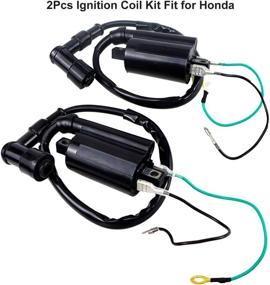 img 3 attached to 🔥 High-Quality Ignition Coil Kit (2Pcs) for Honda CB350 (1968-1972), CB360T (1975-1977), CJ360T (1976-1977), CL350 (1968-1973), CL360 (1974-1976), SL350 (1969-1973)