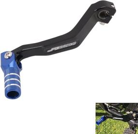 img 4 attached to 🔵 CNC Billet Aluminum Blue Gear Shifter Pedal Shift Lever Arm for YZ125/250 2005-2021, YZ125X 2017-2021, YZ250X 2016-2021: Premium Motorcycle Upgrade