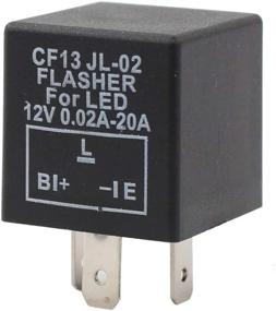 img 4 attached to 🚦 XtremeAmazing 3-Pin CF13 Electronic Flasher Relay: Hyper Blink Flash Solution for Car LED Turn Signal Light Bulbs