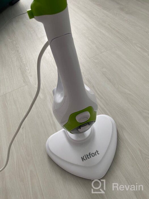 img 1 attached to Steam cleaner Kitfort KT-1004-2, green/white review by Stanisaw Frank ᠌