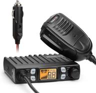 📻 radioddity cb-27 pro: mini mobile cb radio with am/fm, instant emergency channels, 4w power, vox, rf gain, and handheld mic logo