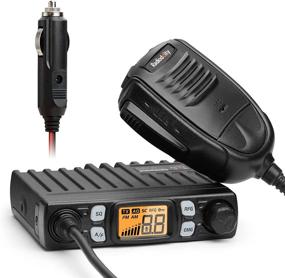 img 4 attached to 📻 Radioddity CB-27 Pro: Mini Mobile CB Radio with AM/FM, Instant Emergency Channels, 4W Power, VOX, RF Gain, and Handheld Mic