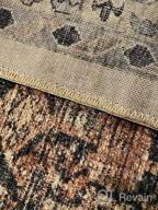 img 1 attached to Loloi II Hathaway Collection HTH-04 Beige / Multi, Traditional Area Rug, 7'-6" X 9'-6 review by Denise Aramori