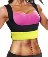 ursexyly waist trainer: burn fat & control tummy with sauna sweat vest hot tank top! logo
