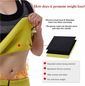 img 1 attached to URSEXYLY Waist Trainer: Burn Fat & Control Tummy With Sauna Sweat Vest Hot Tank Top!