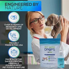 img 2 attached to 🦷 Pet Dental Drops - Water Additive for Dogs and Cats - Prevents Slime in Water Bowls and Dispenser Fountains - Promotes Fresh Breath and Healthy Teeth