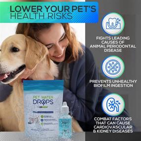 img 3 attached to 🦷 Pet Dental Drops - Water Additive for Dogs and Cats - Prevents Slime in Water Bowls and Dispenser Fountains - Promotes Fresh Breath and Healthy Teeth