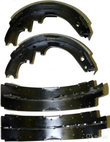 img 1 attached to Тормозные колодки Monroe BX581 Bonded Brake Shoe