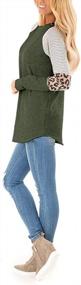 img 3 attached to Stylish And Comfortable: TODOLOR Women'S Long Sleeve Tunic Tops With Casual Color Block Design