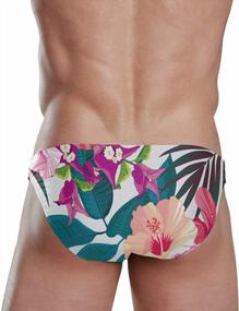 img 1 attached to Dallonan Men'S Swim Briefs - Stylish & Athletic Summer Swimwear For Beach And Pool Activities