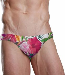 img 4 attached to Dallonan Men'S Swim Briefs - Stylish & Athletic Summer Swimwear For Beach And Pool Activities
