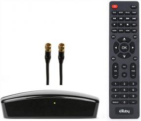 img 4 attached to EXuby Digital TV Converter Box для просмотра ТВ и записи HD цифровых каналов бесплатно (мгновенная или запланированная запись, 1080P HDTV, выход HDMI, программа передач на 7 дней) - поставляется с кабелем RF и RCA