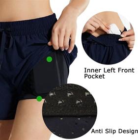 img 3 attached to BALEAF Womens Quick Shorts Bottom Women's Clothing ~ Swimsuits & Cover Ups