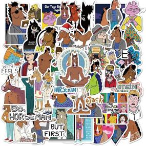 img 4 attached to 🐴 Vibrant BoJack Horseman Stickers: Ideal for Laptop, Cellphone, Water Bottle, Skateboard, and more!