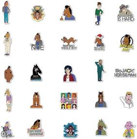 img 1 attached to 🐴 Vibrant BoJack Horseman Stickers: Ideal for Laptop, Cellphone, Water Bottle, Skateboard, and more!