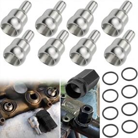 img 4 attached to Efficiently Repair Oil Leaks In Ford 6.0L Powerstroke With Our 17PCS High-Pressure Oil Rail Ball Tube Socket Removal Kit