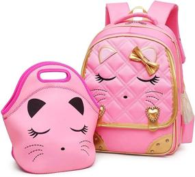 img 4 attached to Efree Diamond Waterproof School Backpack Backpacks ~ Kids' Backpacks