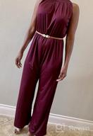 img 1 attached to Sexy Sleeveless Wide Leg Pants Cocktail Pantsuit Jumpsuit Romper For Women By KOH KOH review by Todd Amarsingh