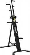 🧗 doufit vertical climber exercise machine: full body workout at home with lcd monitor logo