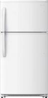 efficient and convenient: winia 21 cu. ft. top mount refrigerator with ice maker in white logo