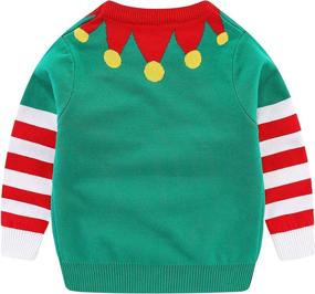 img 3 attached to Amberetech Christmas Sweatshirt Pullover Ho Black Boys' Clothing via Sweaters