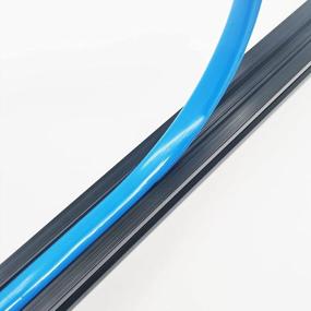 img 3 attached to Iverntech Dust Protection Soft Cover Seal Dustproof Strip For 20 Series 6Mm Slot Aluminum Profile Extrustion Blue 5M