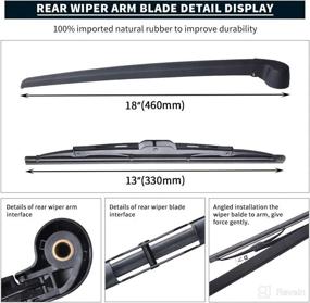 img 2 attached to Rear Wiper Blade Audi 2006 2015