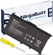 зарядите свою серию hp pavilion аккумулятором для ноутбука ninjabatt ht03xl l11119-855! логотип