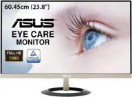 🖥️ asus vz249h frameless widescreen ultra slim monitor - 23.8" display, 76hz refresh rate logo