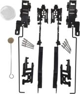 🔧 high-quality sunroof repair kit replacement for ford f150 f250 f350 f450: fix sunroof track assembly with ease | compatible with expedition, lincoln navigator, mark lt | replaces # 02esr1201abk логотип