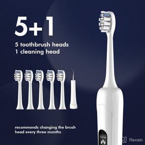 img 1 attached to Electric Toothbrush Modes 3 Intensity Toothbrushes