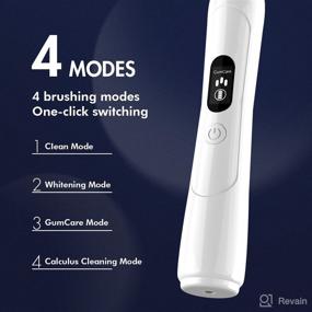 img 2 attached to Electric Toothbrush Modes 3 Intensity Toothbrushes