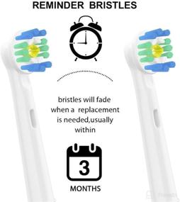 img 2 attached to White Replacement Compatible Oral B Toothbrush