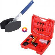 jifetor hand vacuum pump tester & brake clutch bleeder tool kit: complete brake caliper press solution! logo