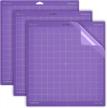 maximize your cricut cutting with the strong grip ivyne cutting mat: 12x12, bpa-free, anti-slip surface - 3 pack logo